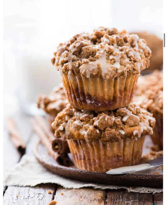 Brown Butter Apple Cinnamon Muffins